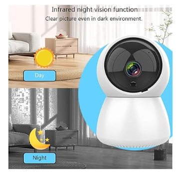 camaras y audio - Cámara de seguridad interior 2K 3MP con aplicación