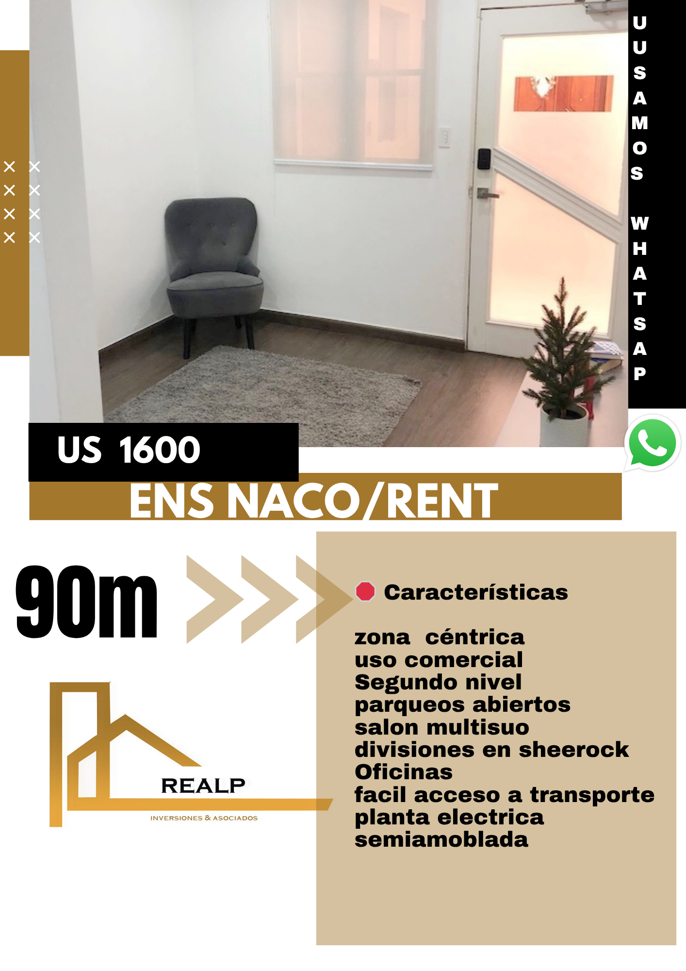 oficinas y locales comerciales - Local céntrico en Naco  0