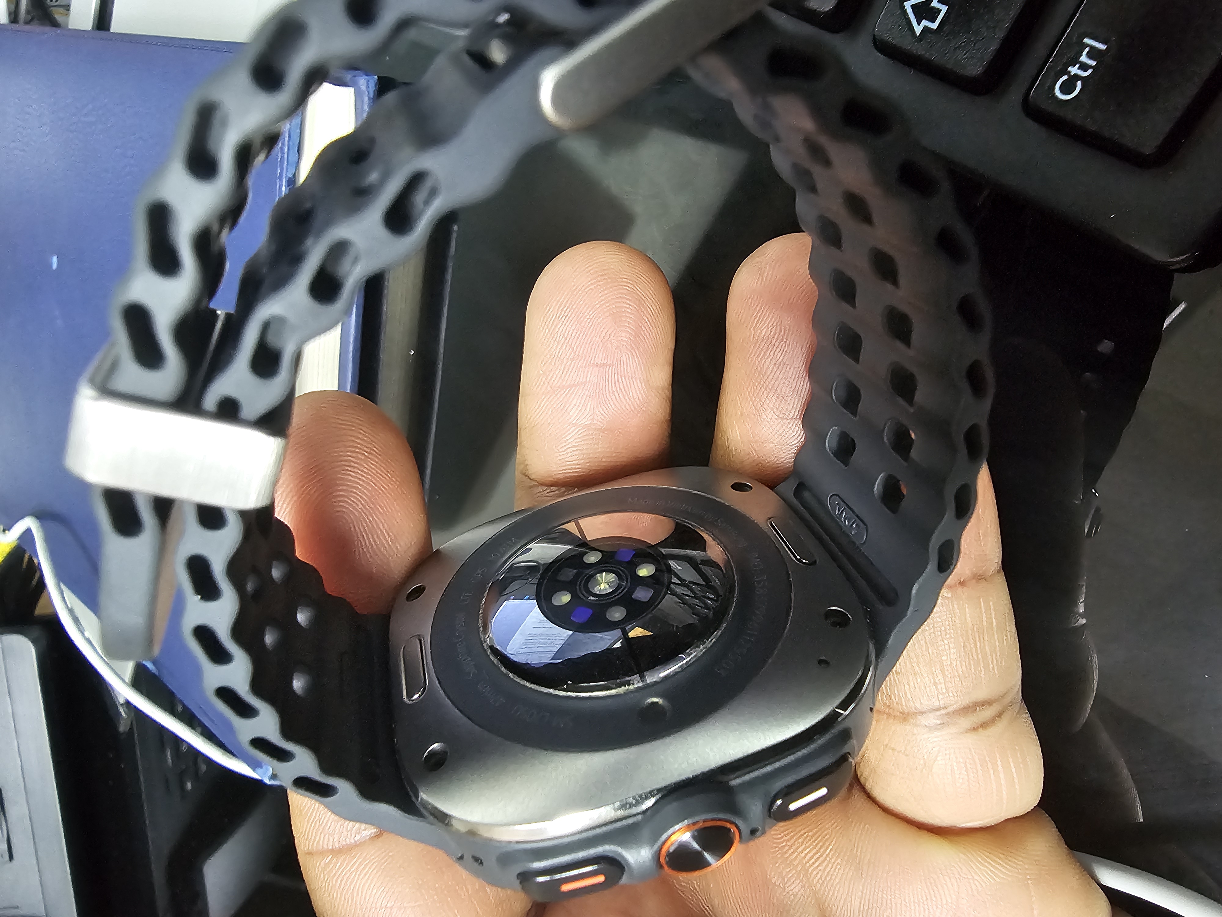 otros electronicos - SAMSUNG GALAXY WATCH ULTRA 47MM Usado como Nuevo. RD$ 17,500🔋⌚