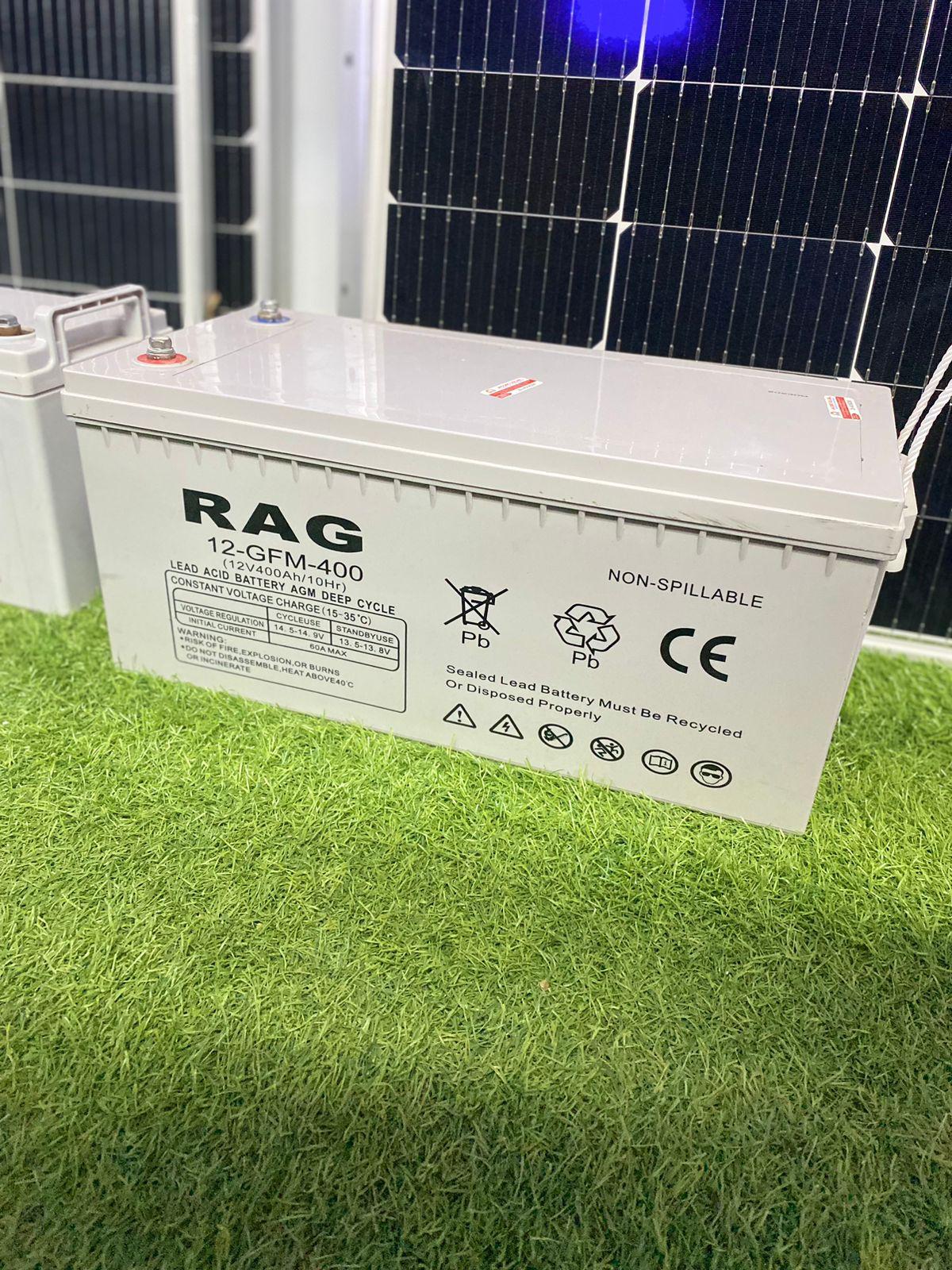 otros electronicos - Baterías Rag 12 Volt/ 400 AH libres de mantenimiento disponible ✔️