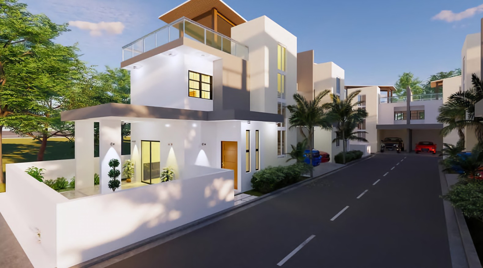 casas vacacionales y villas - Complejo de villas en playa Cabarete 0