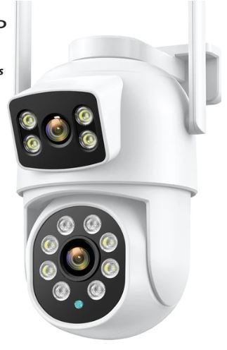 camaras y audio - Camara de Seguridad Wifi FHD 4MP Doble Lente 1