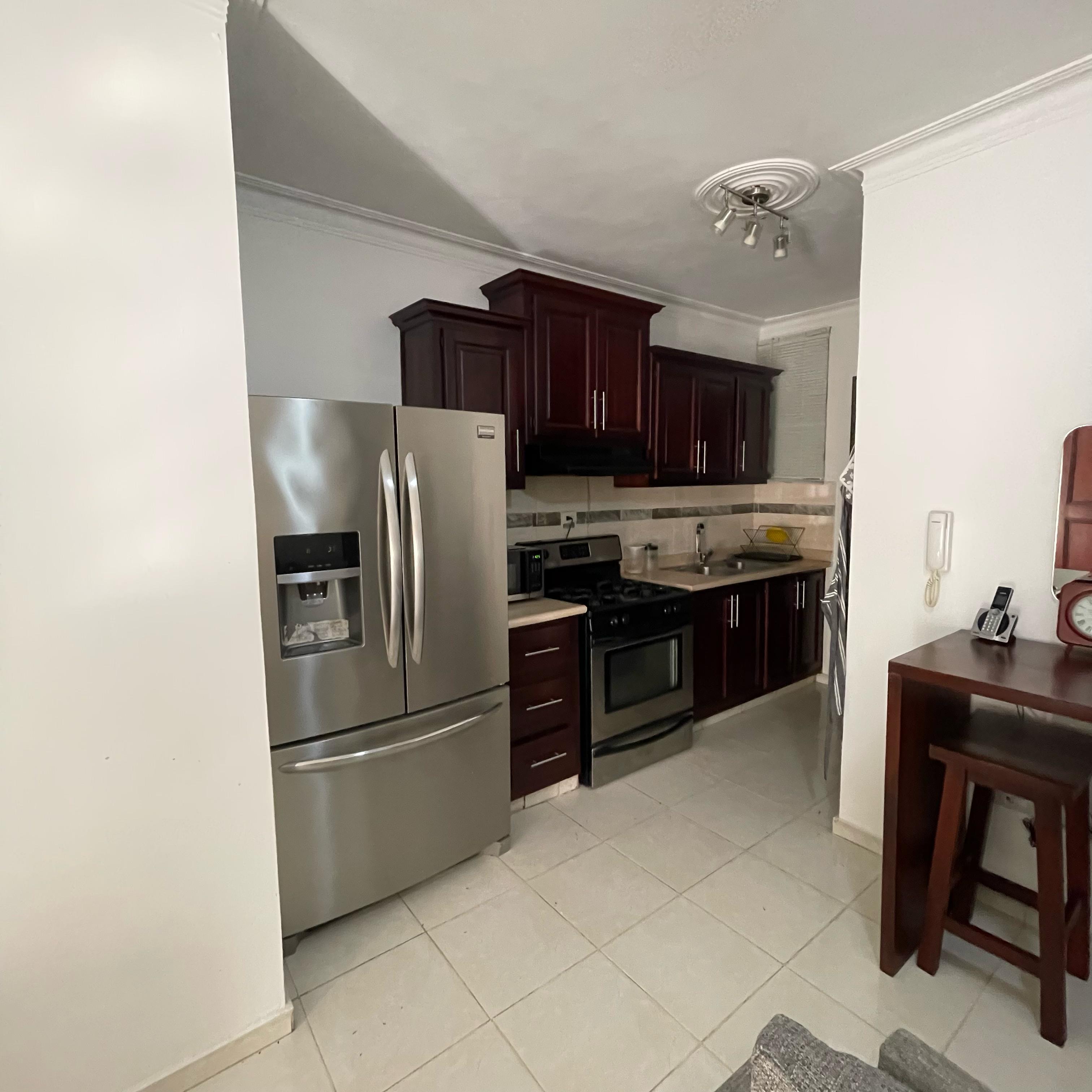 apartamentos - se vende apartamento amueblado  5