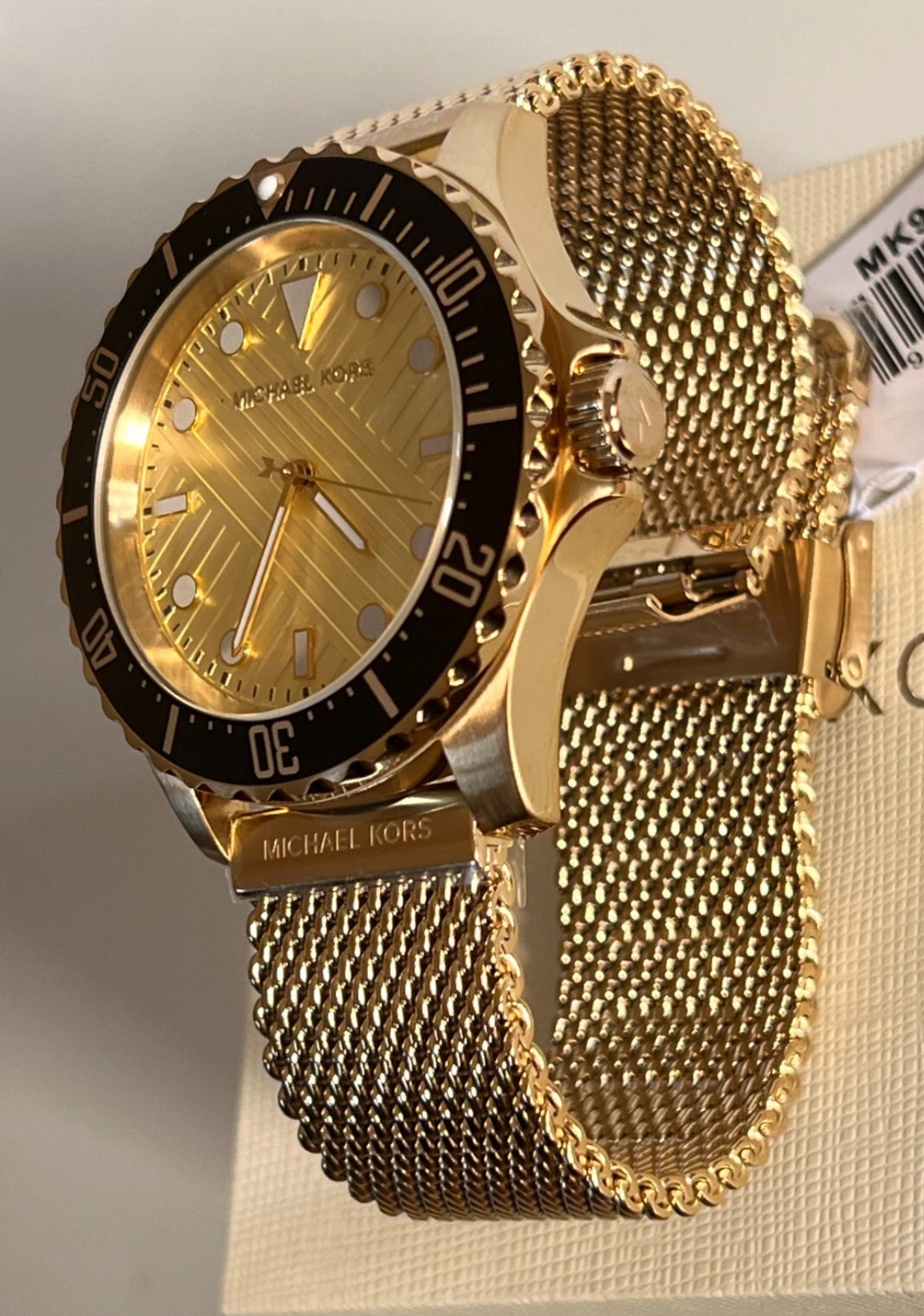 joyas, relojes y accesorios - RELOJ MICHAEL KORS DORADO HOMBRE 8