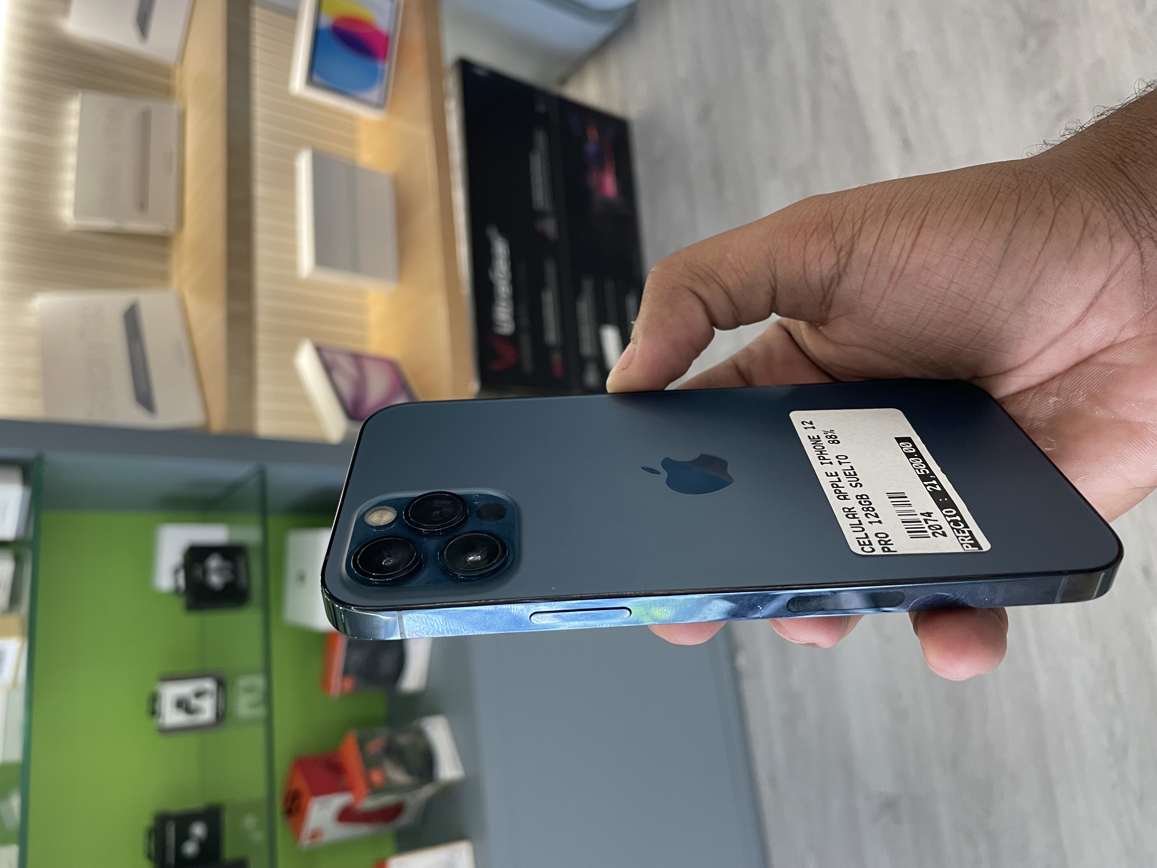 celulares y tabletas - IPHONE 12 PRO 128GbBATERÍA 88% 3