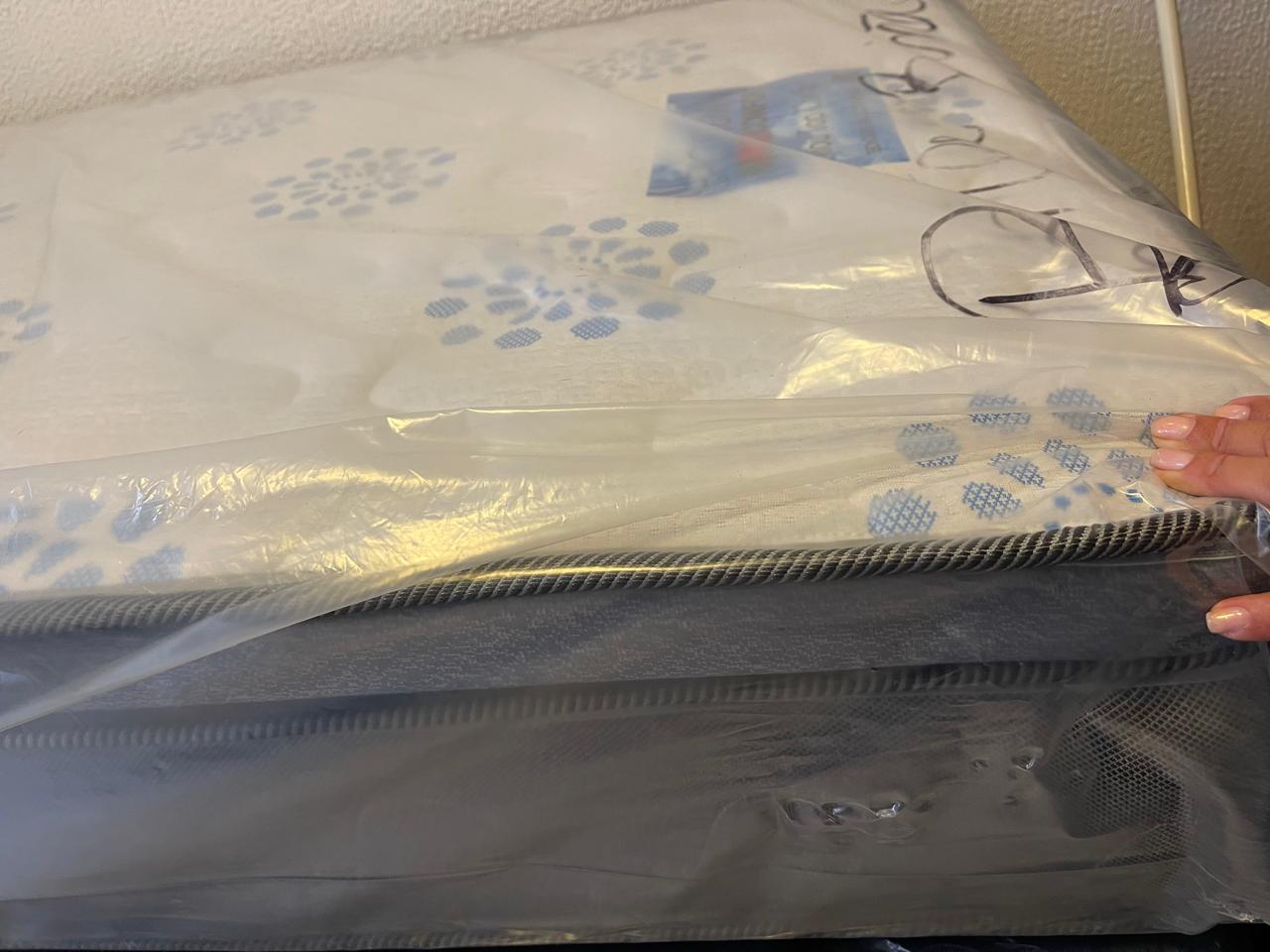 muebles y colchones - Cama twin size 39 pequeña nueva  3
