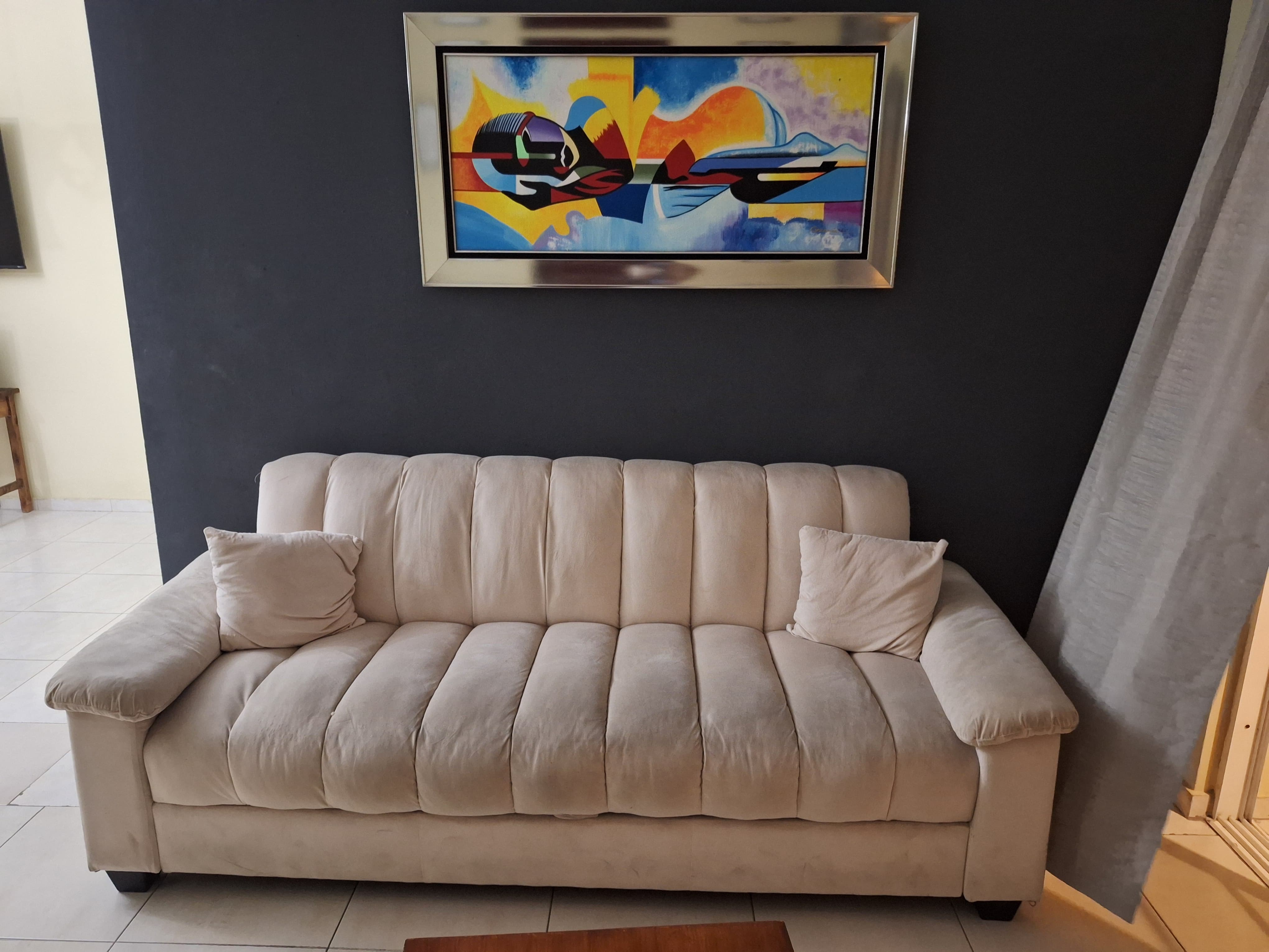 arte y antigüedades - PINTURA MUJER ACOSTADA, CUADRO 67 CM X 130 CM 1