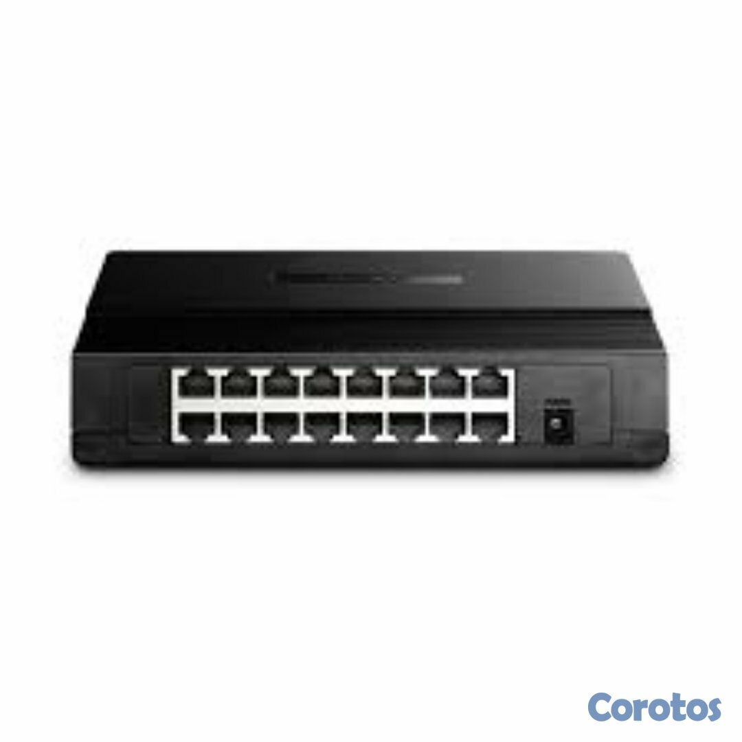computadoras y laptops - SWITCH 16 PUERTOS TP-LINK TL-SF1016D, NO ADMINISTRABLE/DESKTOP, 16 PUERTOS  2