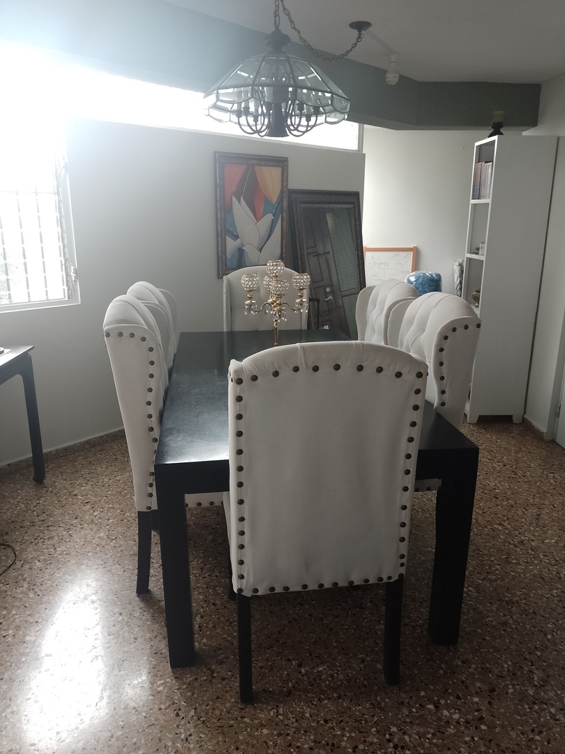 muebles y colchones - Juego de comedor de 6 sillas
 4