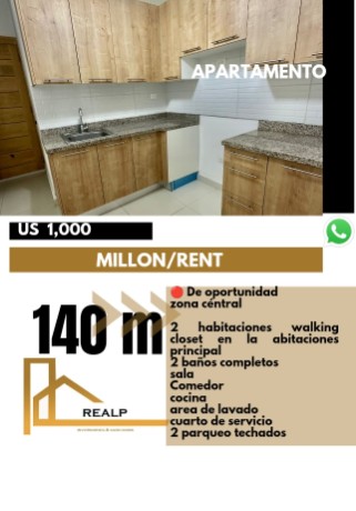 apartamentos - Hermosos apartamentos 2 habitaciones 0