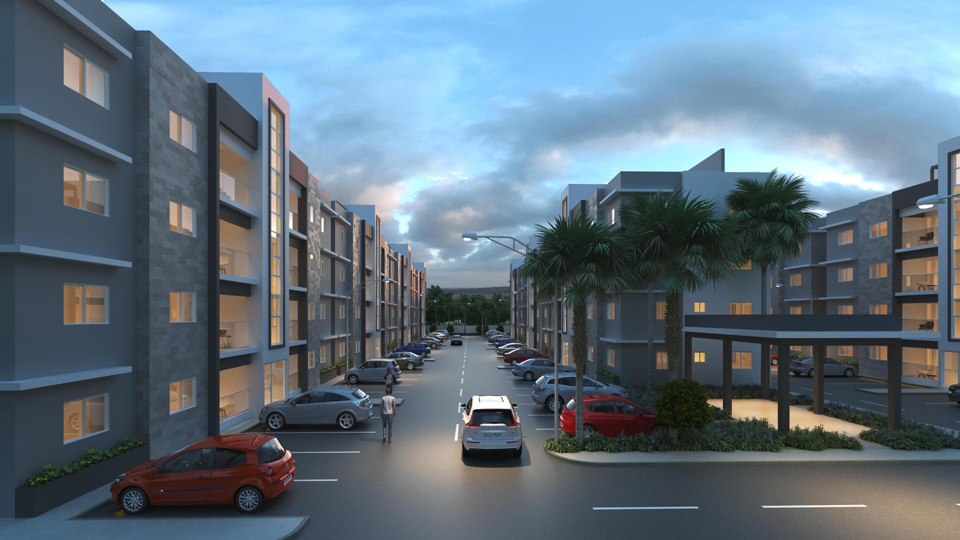 apartamentos - Apartamento de Venta En Santiago De Los Caballeros 2