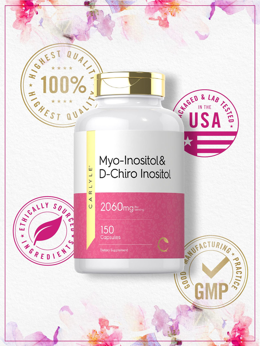 Salud y Equipamiento Médico - Myo-inositol Y D-chiro Inositol De Carlyle 4