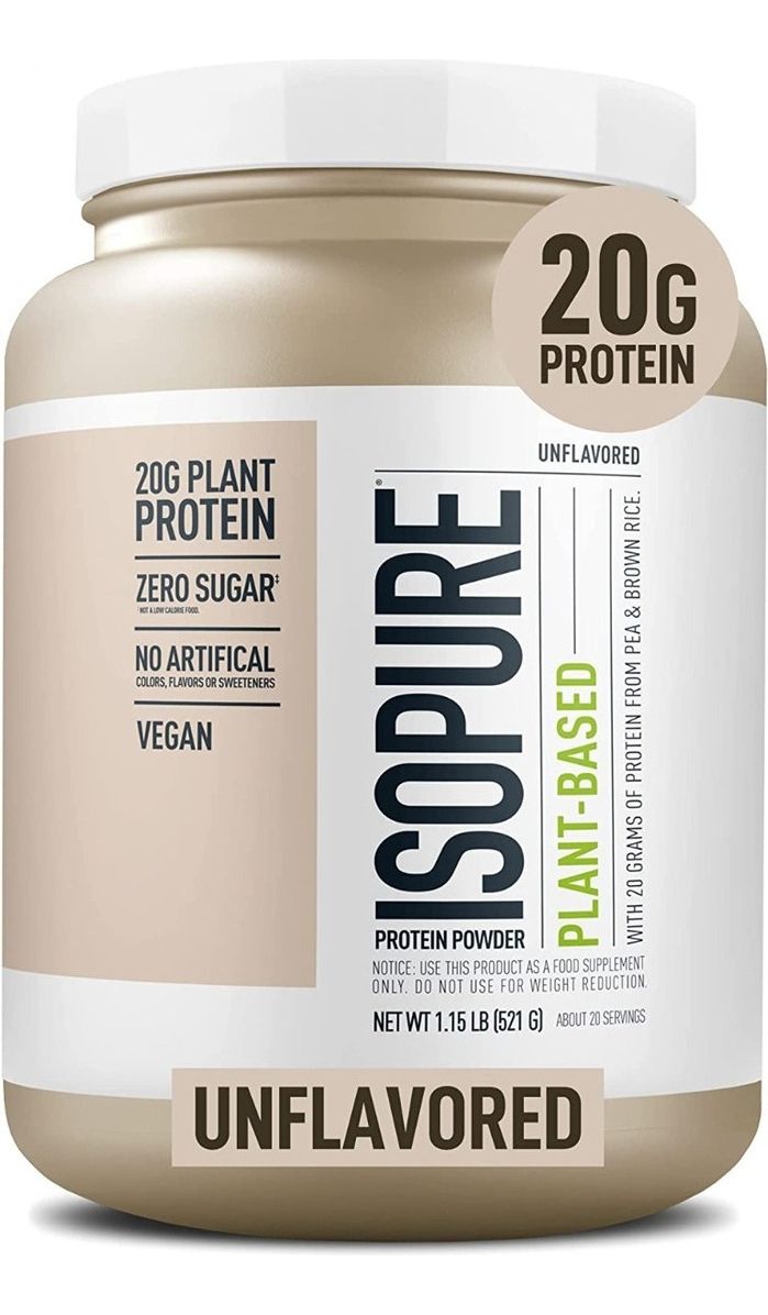 Salud y Equipamiento Médico - Isopure Zero Carb Proteina Polvo 100% Whey Protein Sin Sabor