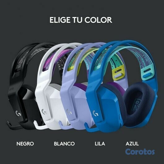 computadoras y laptops - AUDIFONO CON MICROFONO LOGITECH G733 LIGHTSPEED WIRELESS RGB GAMING HEADSET 1