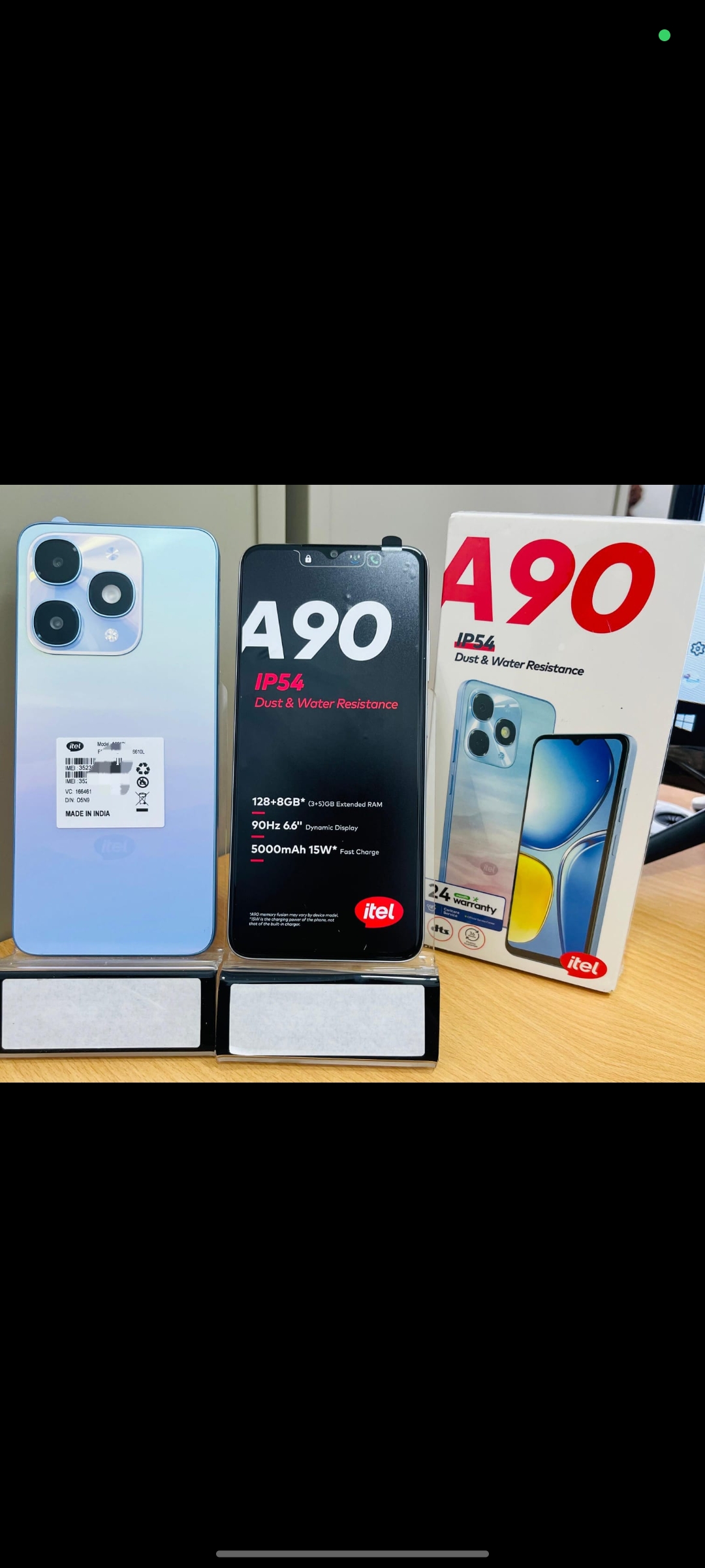 celulares y tabletas - Itel A90 de 256gb de almacenamiento y 12gb de ram (4+8)
 1