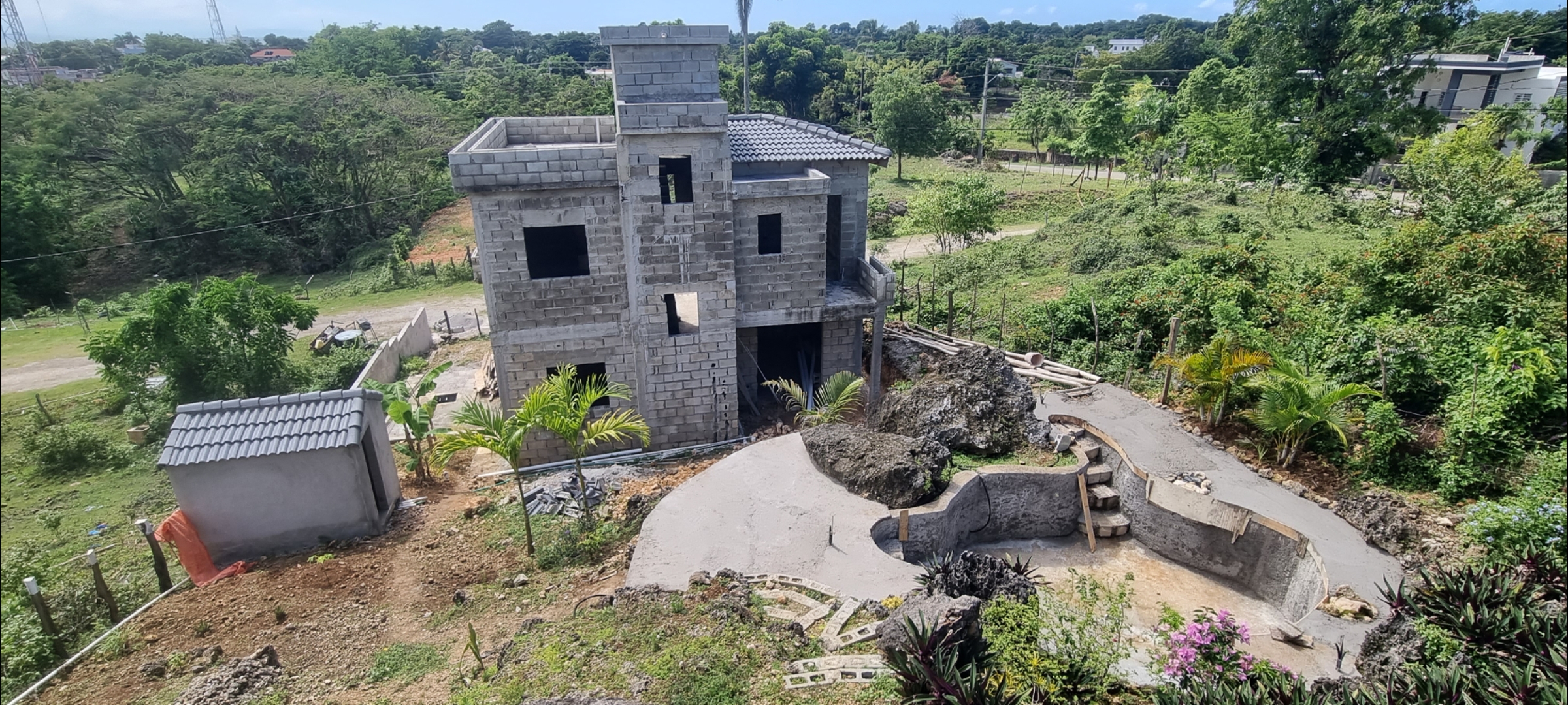 casas - VENDO ELEGANTE VILLA CON PISCINA EN RIO SAN JUAN 5