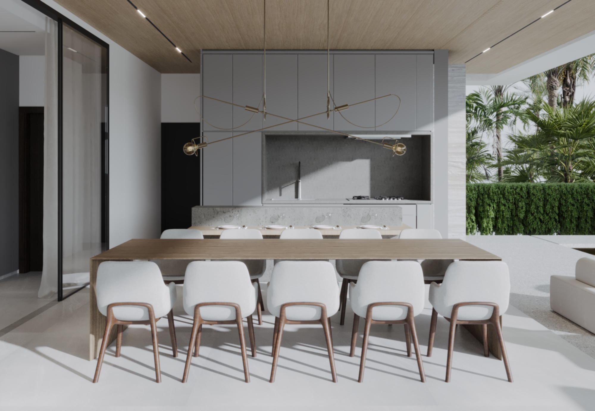 casas vacacionales y villas - VILLA LUXURY RESIDENCIAS DEL PARQUE 60 2