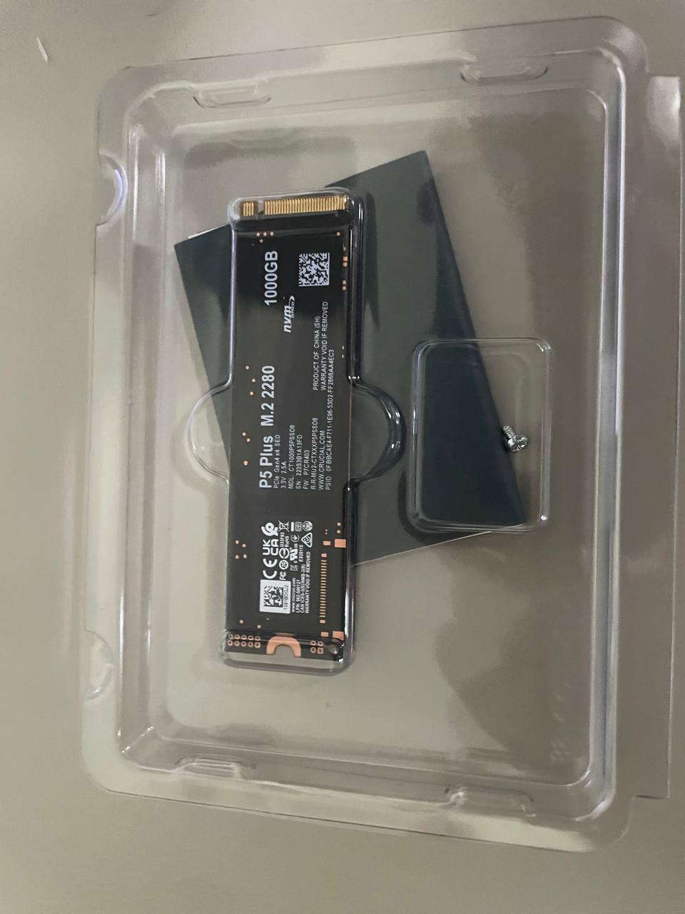 computadoras y laptops - Almacenamiento SSD crucial 1000 GB 3