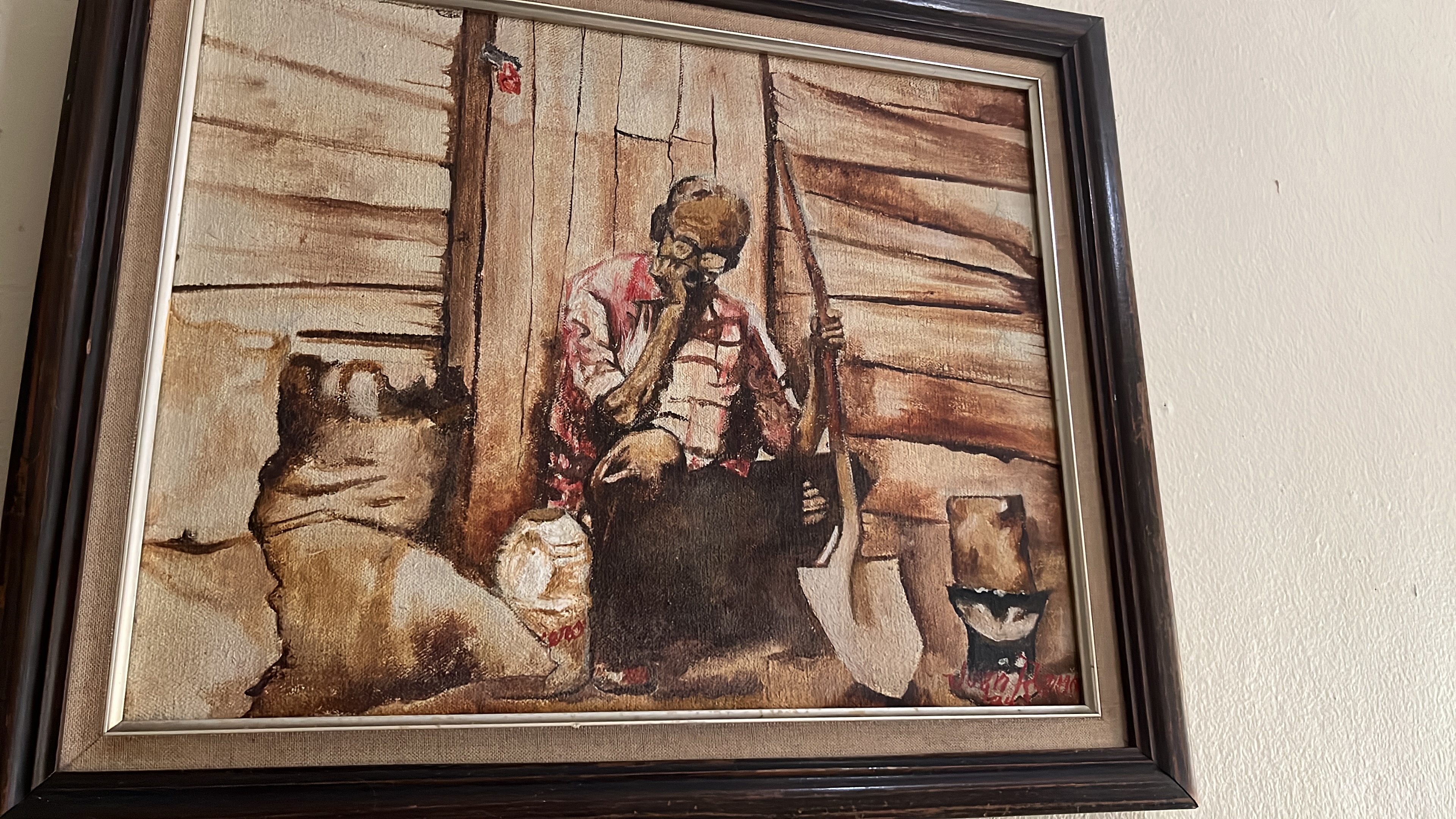 decoración y accesorios - Cuadro oleo 1