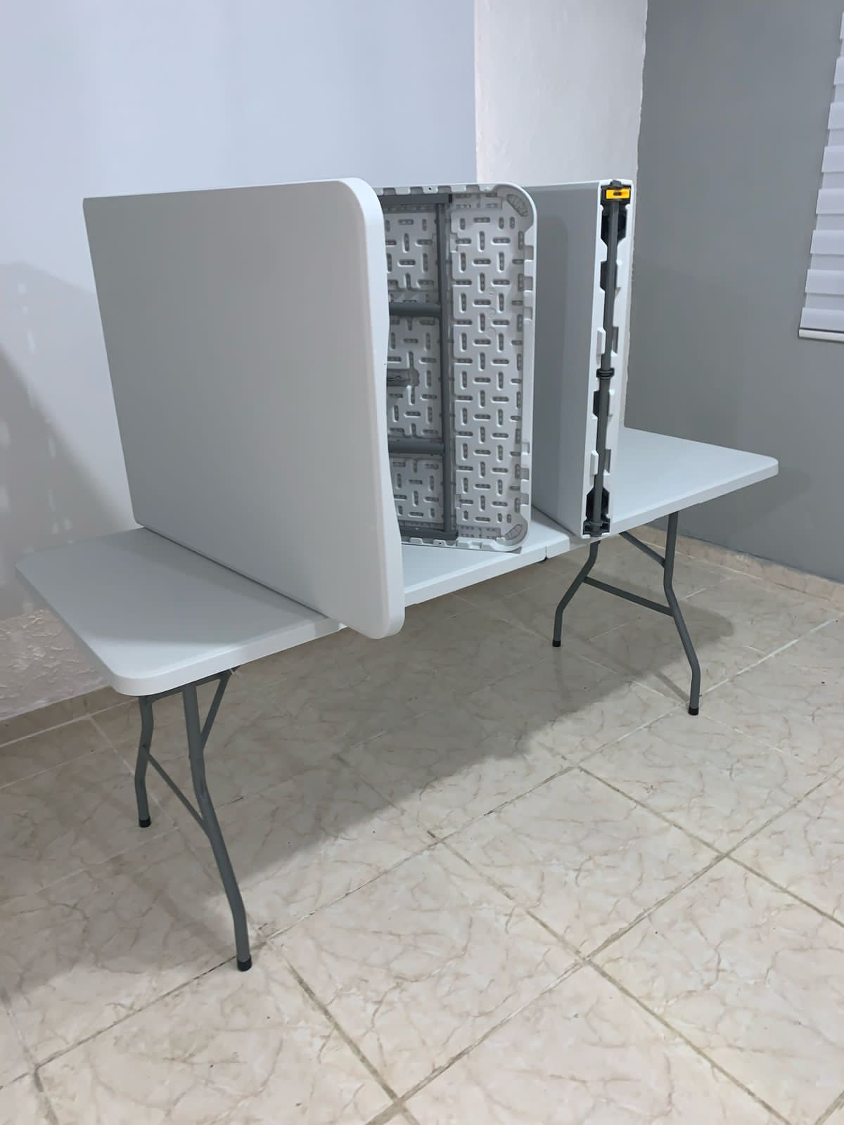 herramientas, jardines y exterior - Mesa plegable plástica 71 pulgadas 