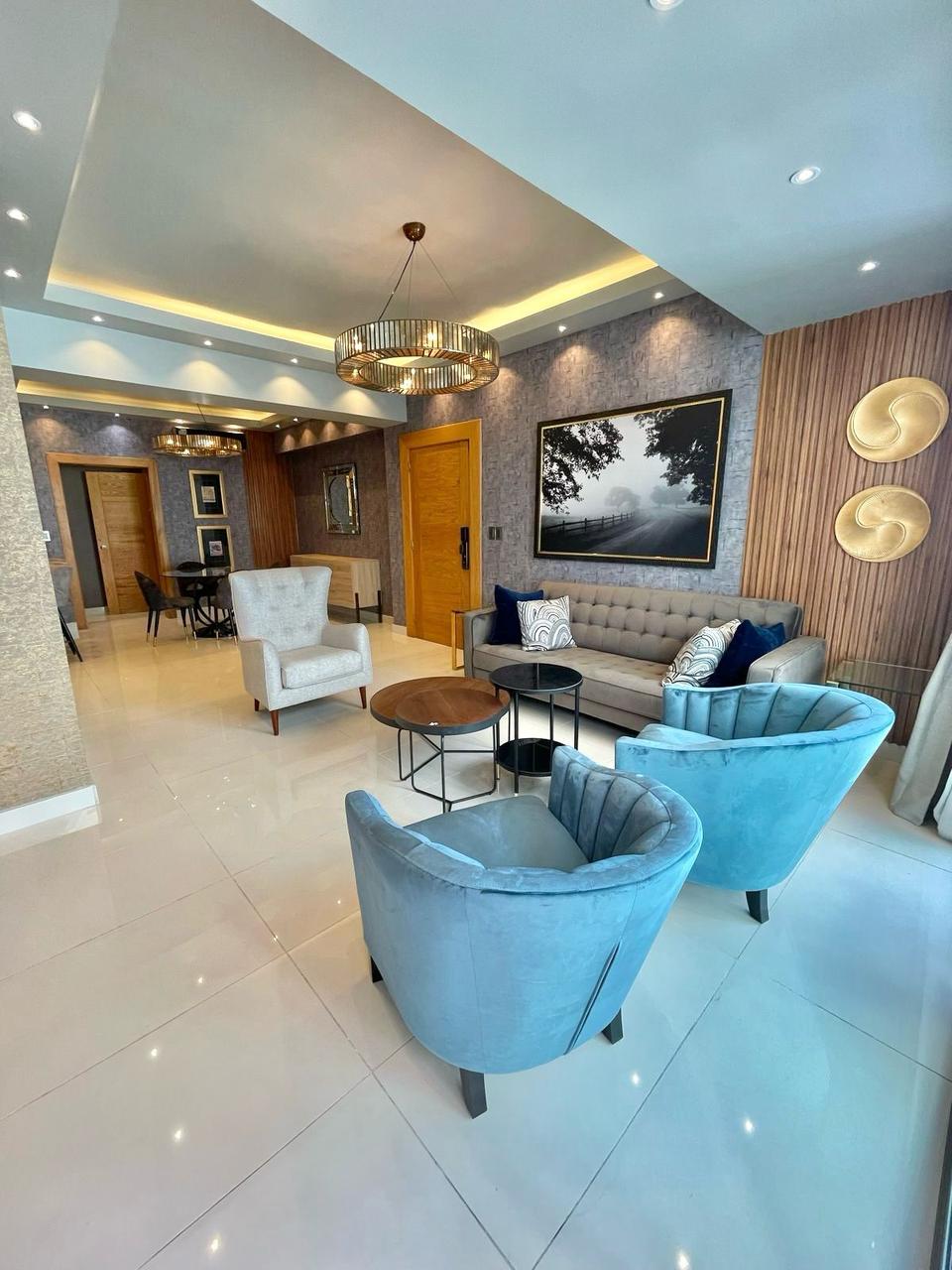 apartamentos - Apartamento en Alquiler Amueblado - Piantini 3