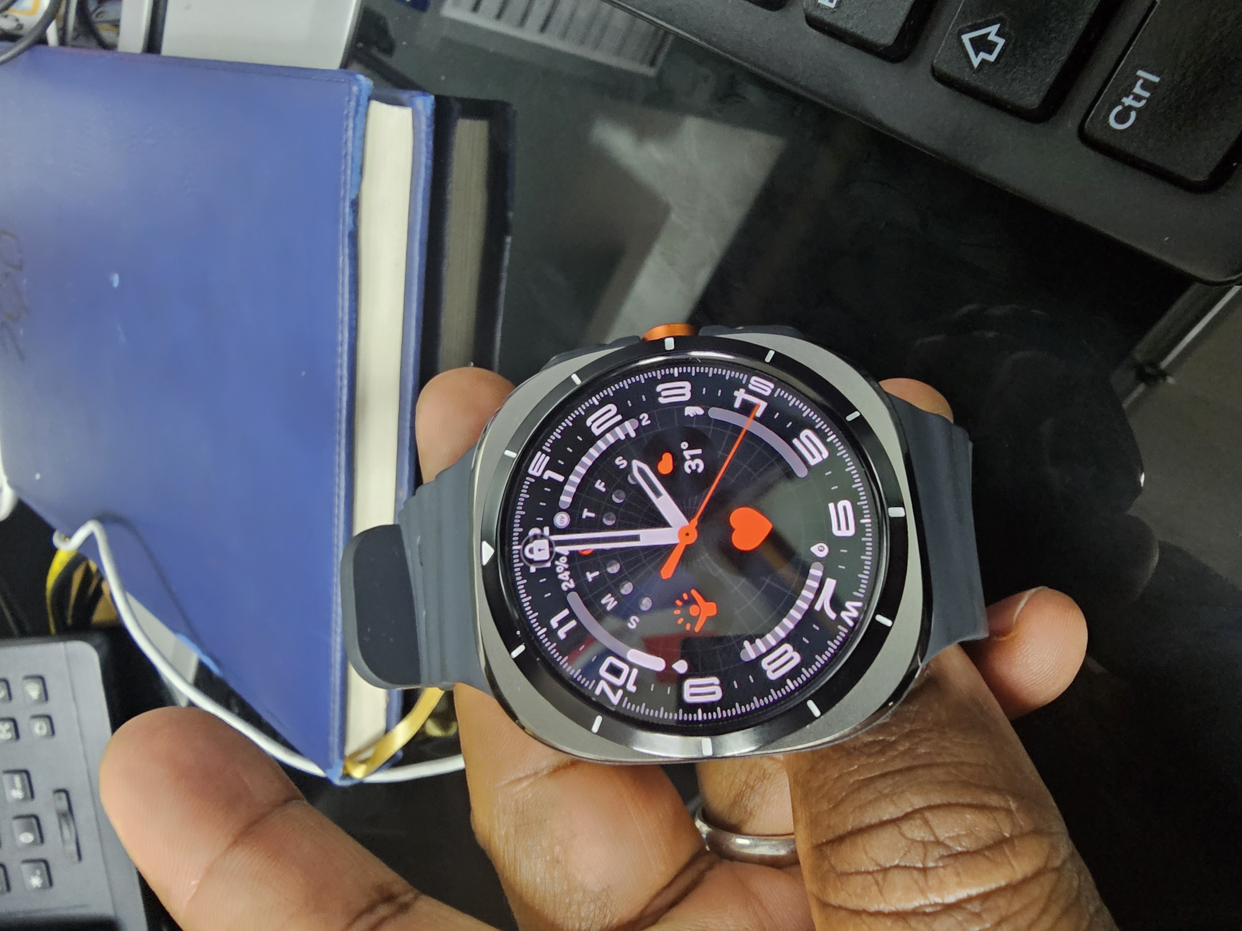 otros electronicos - SAMSUNG GALAXY WATCH ULTRA 47MM Usado como Nuevo. RD$ 17,500🔋⌚ 2