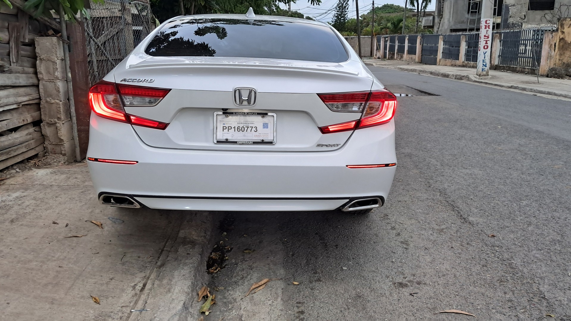 carros - Honda accord sport 1.5 turbó 2019 Americano, Llave inteligente, cámara. 4