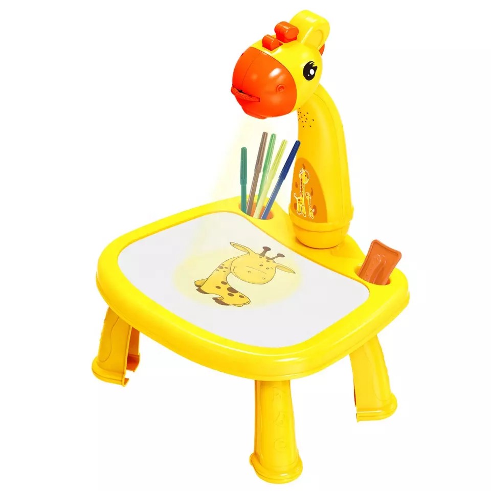juguetes - Mesa Proyector de dibujo para niños incluye 12 colores 1 libro 24 diseños  2