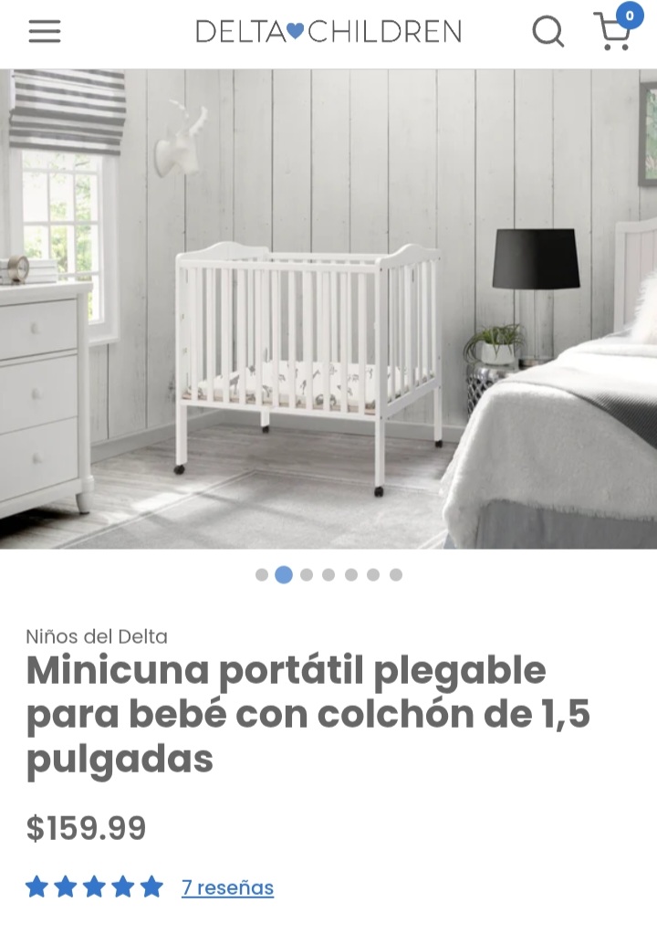 muebles - Minicuna plegable  0
