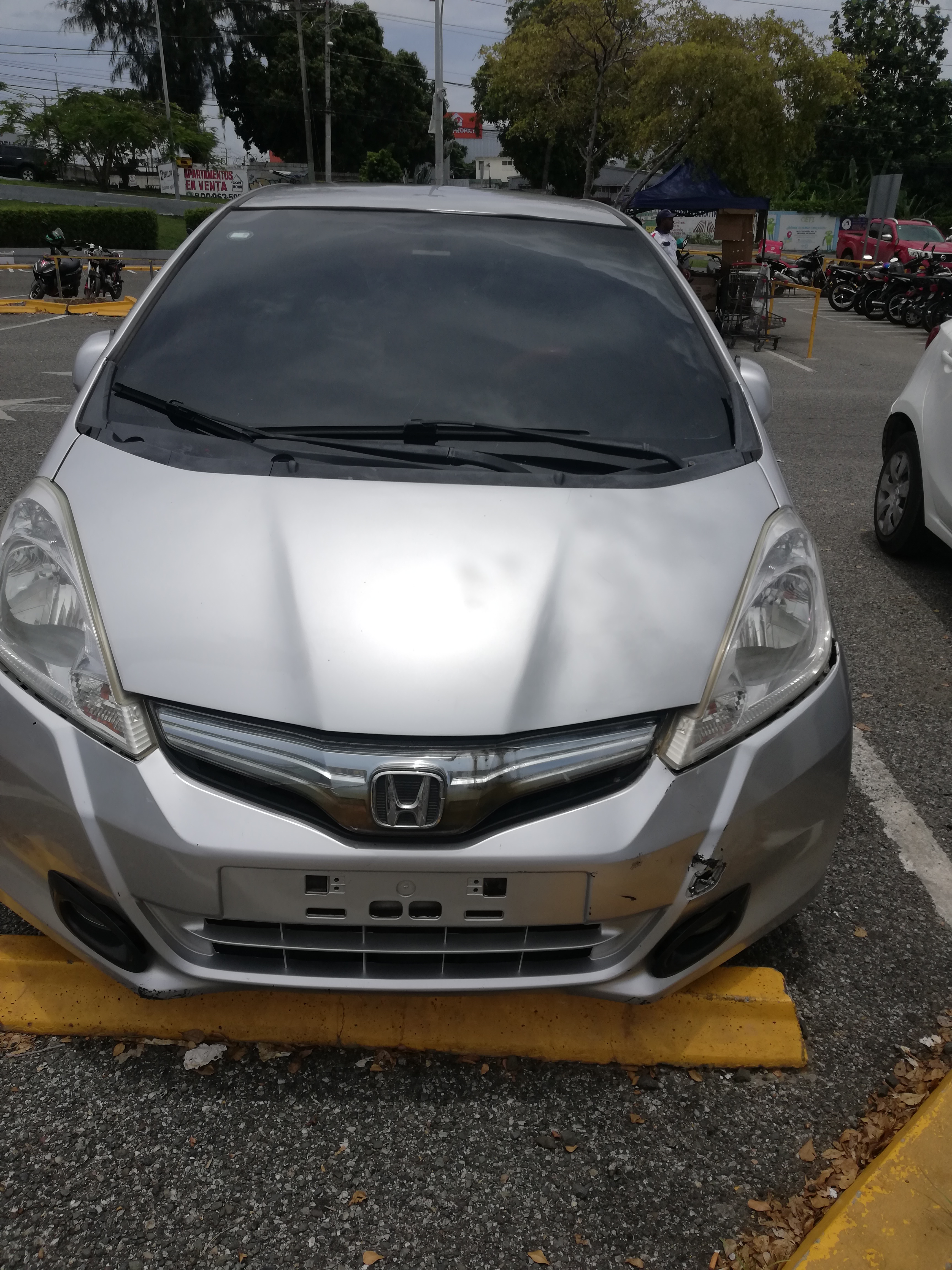carros - Honda Fit Plateado 2011