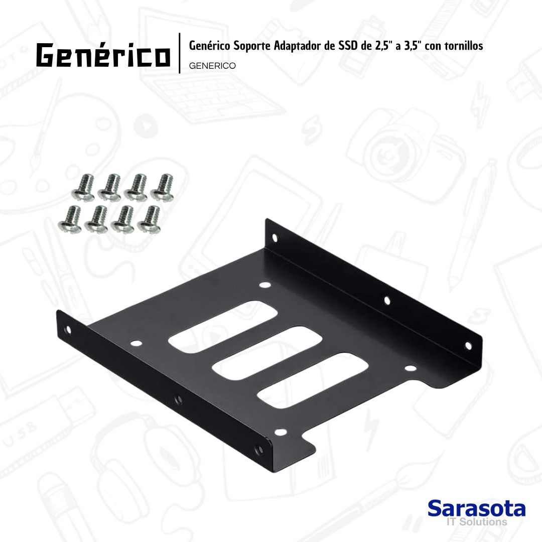 accesorios para electronica -  Adaptador o Rack para HDD o SSD de 2.5" 2