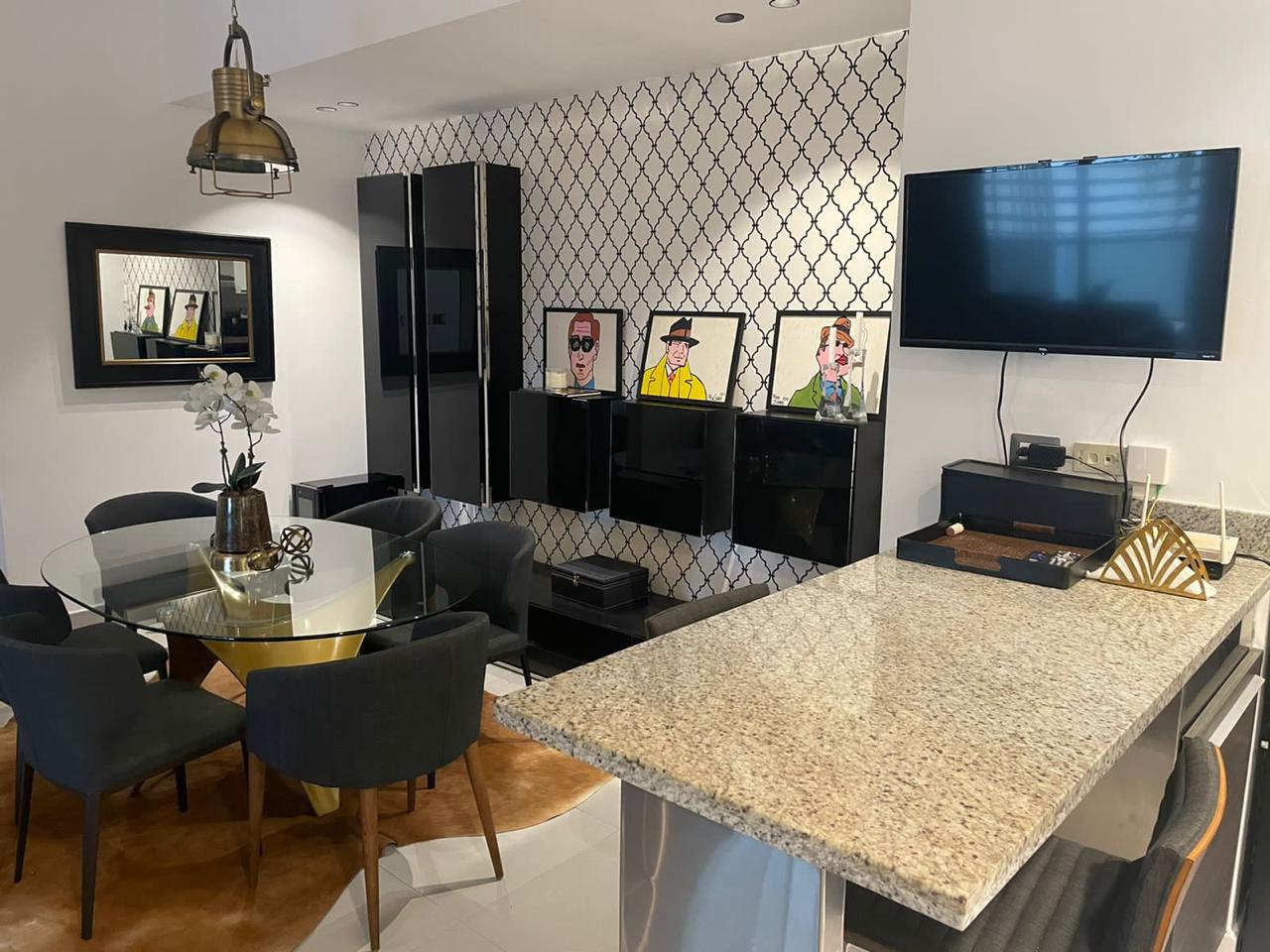 apartamentos - RENTO APARTAMENTO AMUEBLADO EN PIANTINI  4