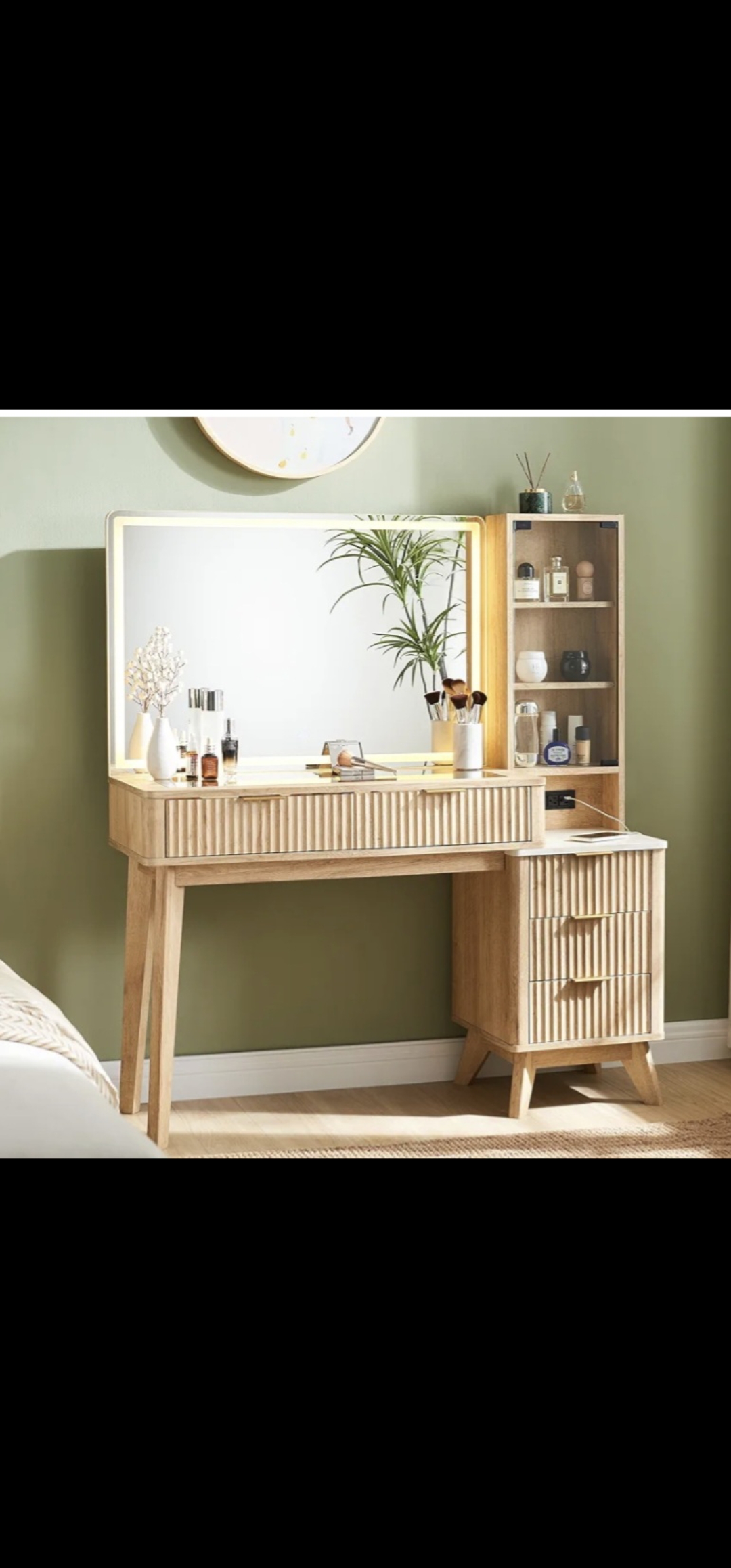 muebles y colchones - Tocador de maquillaje  0