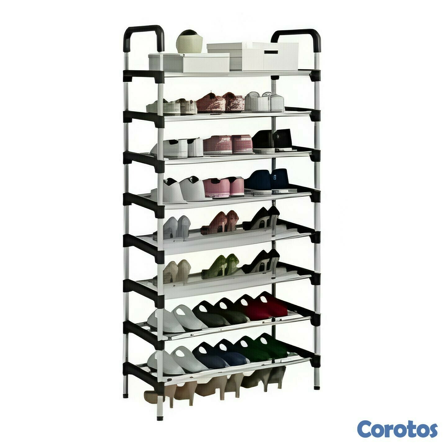 decoración y accesorios - Zapatera armable de 8 niveles. 1