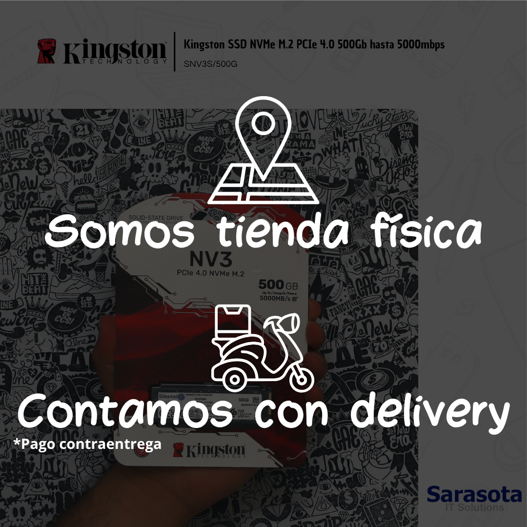 accesorios para electronica - Kingston SSD NVMe M.2 PCIe 4.0 NV3 500Gb  3
