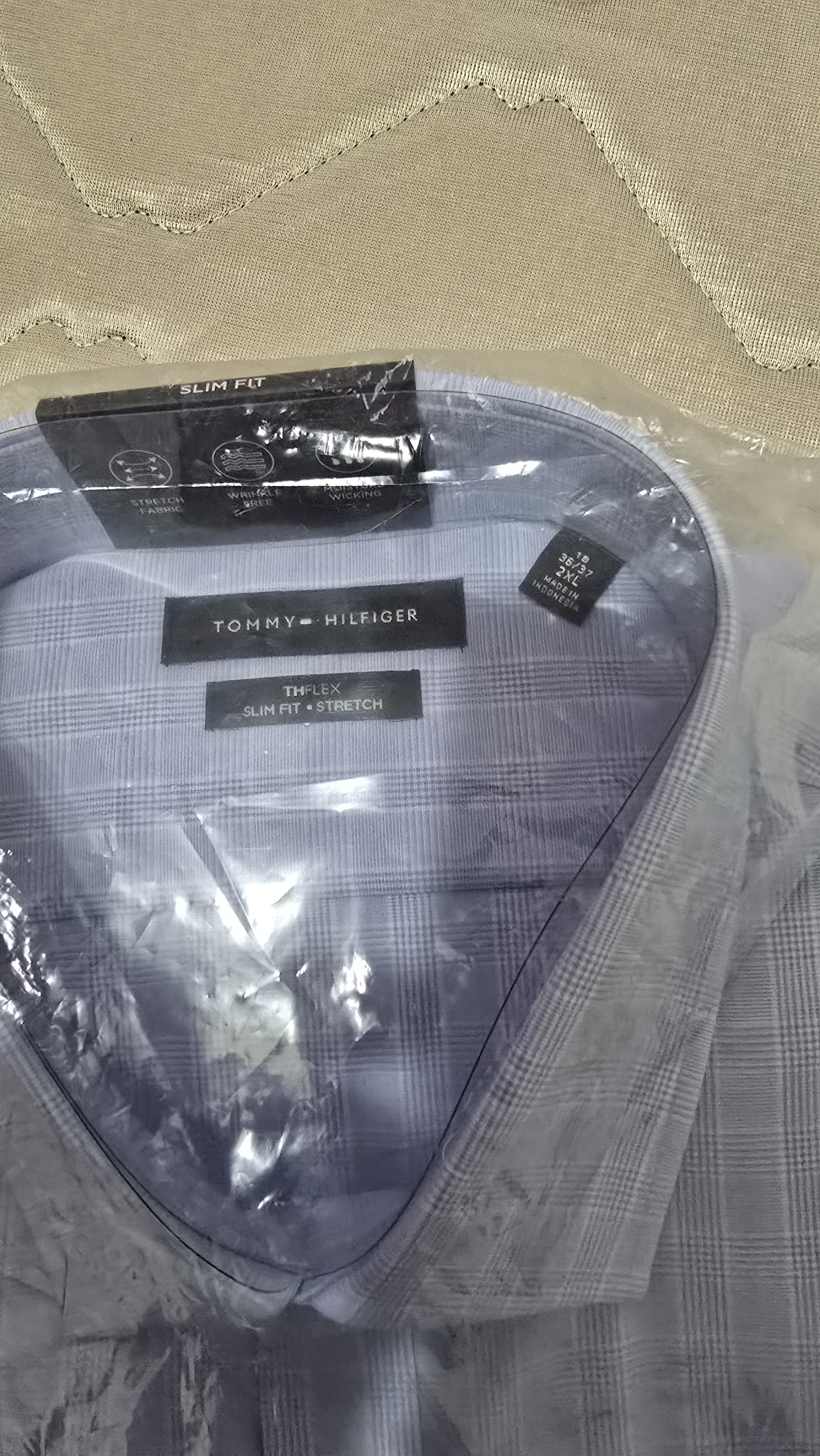 zapatos para hombre - **Vendo camisa nueva Tommy azul 2XL 1