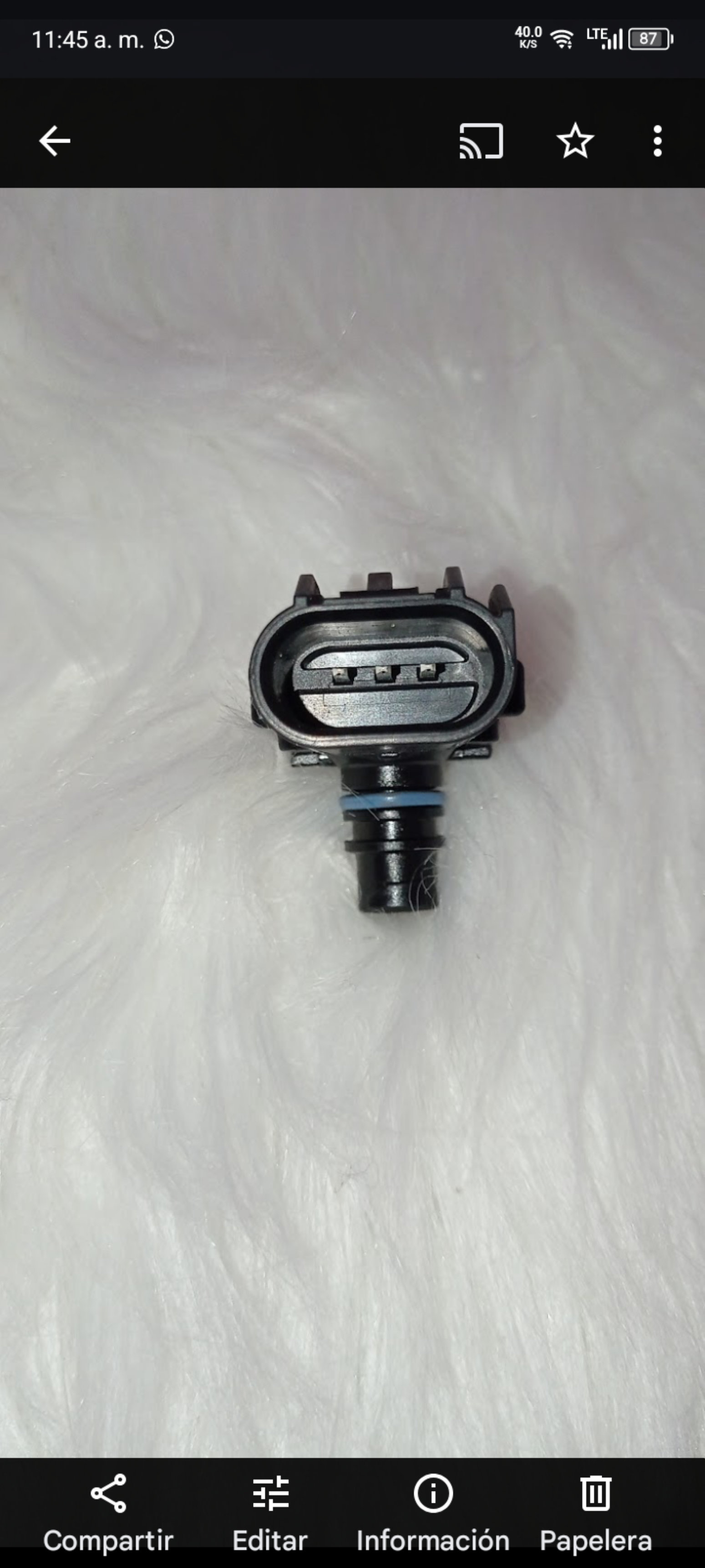 repuestos - sensor map para vehículos Dodge Darth, Chrysler, Fiat 500, Jeep. 2