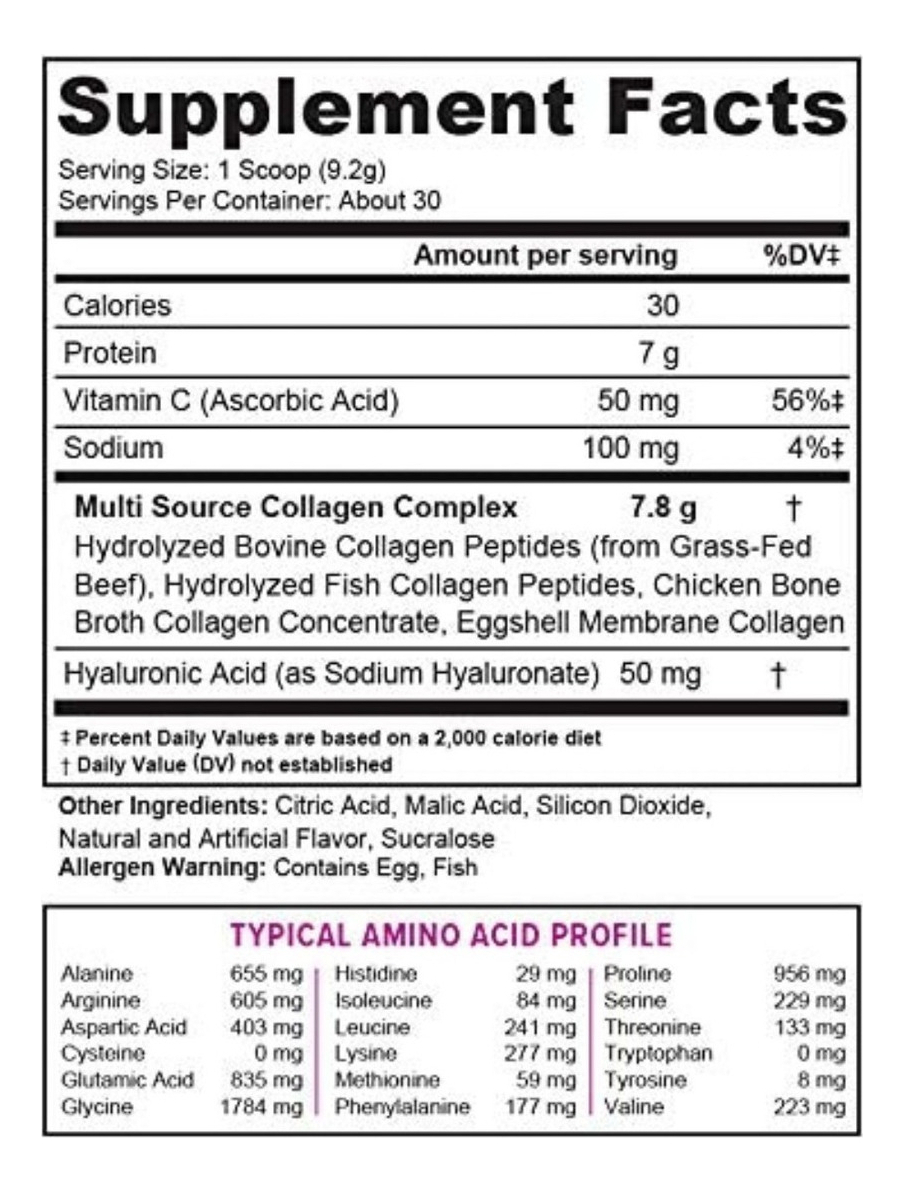 Salud y Equipamiento Médico - Proteina Colageno Hidrolizado 1