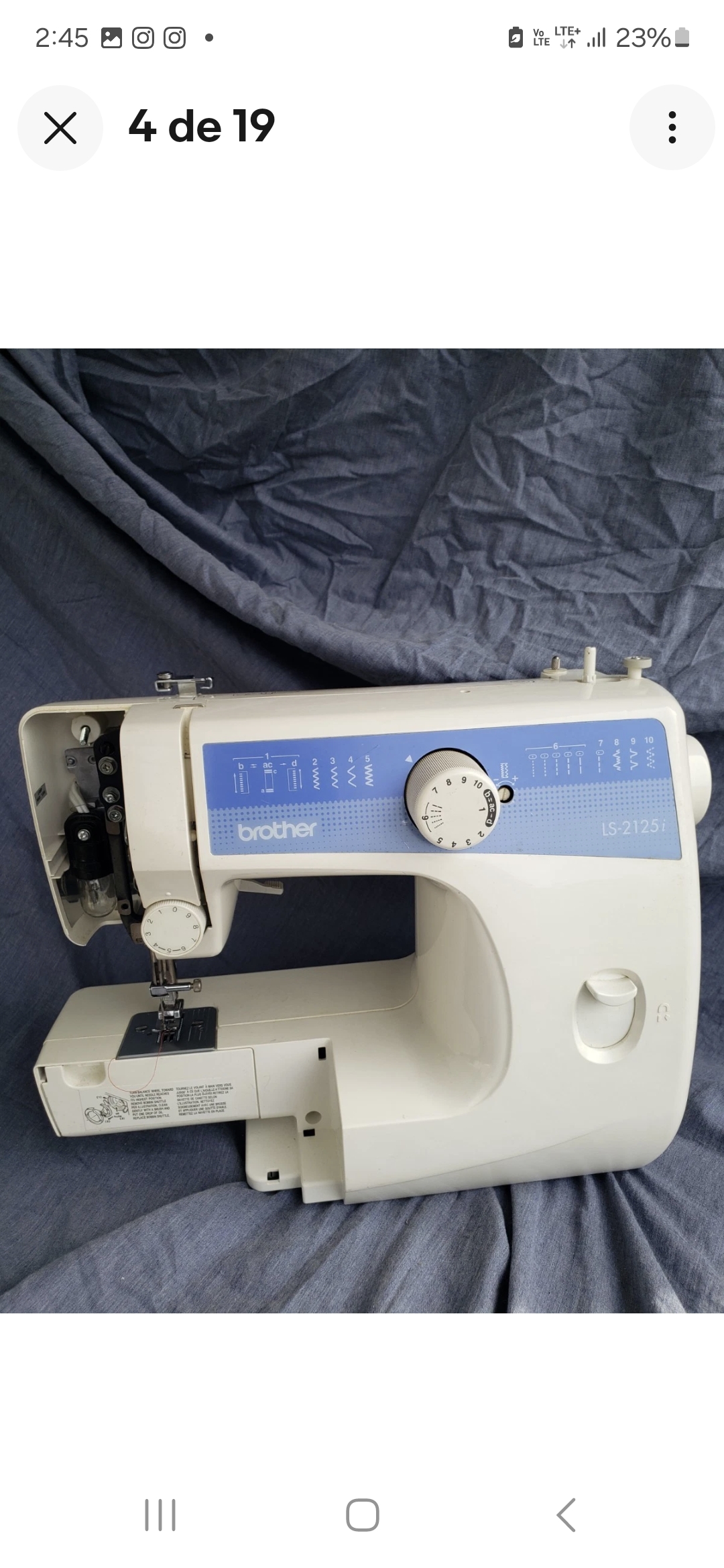 electrodomesticos - Maquina Brother LS-2125i