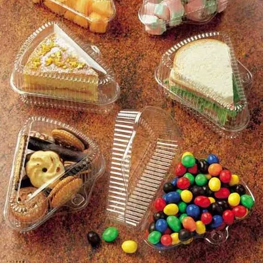 cocina - Envase para Postres y Biscochos Triangular 1