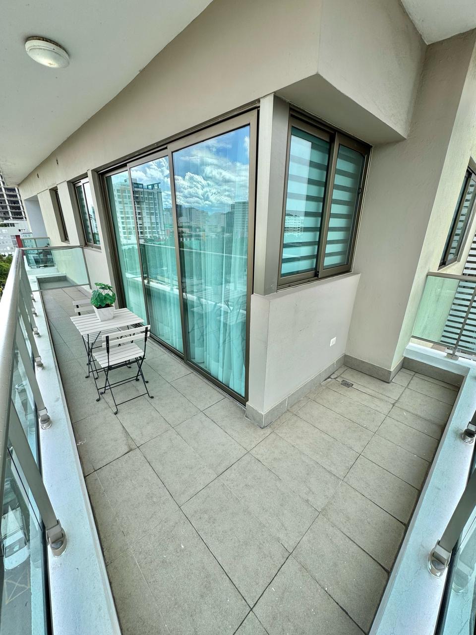 apartamentos - Vendo naco amueblado o línea blanca una hab dos ba 4