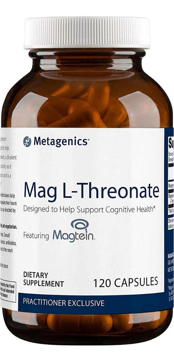 Salud y Equipamiento Médico - Treonato De Magnesio 120cap Uoo - - Unidad A $6730 0