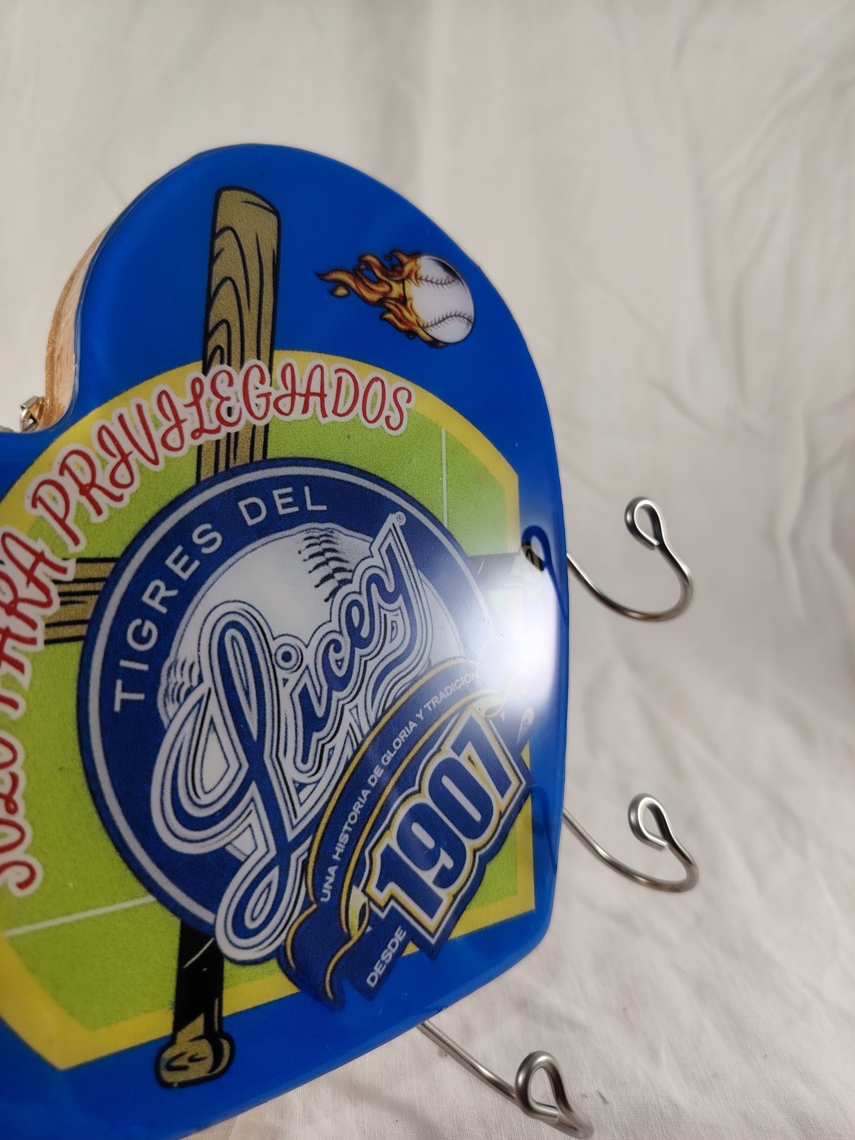decoración y accesorios - Colgador de llaves basebal 1