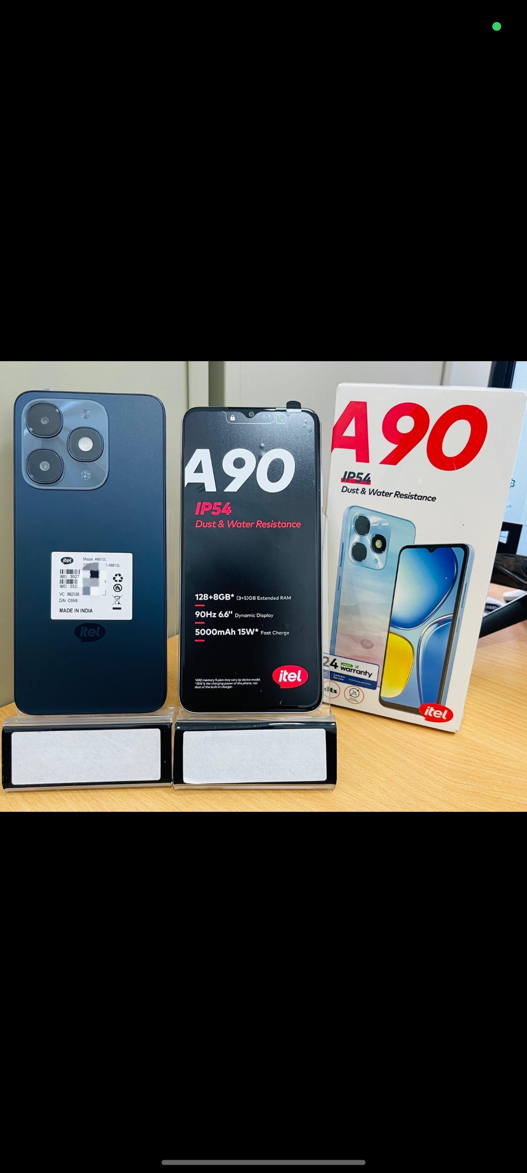 celulares y tabletas - Itel A90 de 256gb de almacenamiento y 12gb de ram (4+8)
 2
