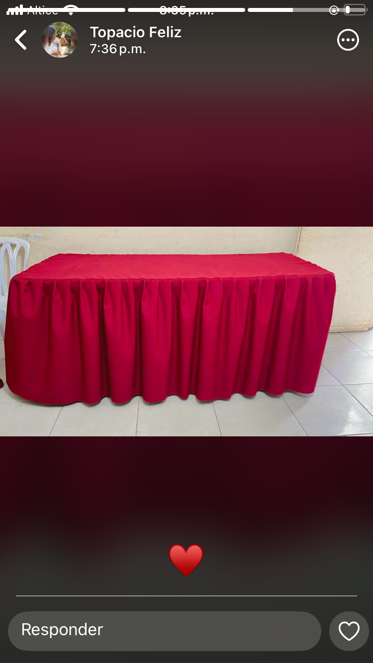 servicios profesionales - manteles para eventos 0