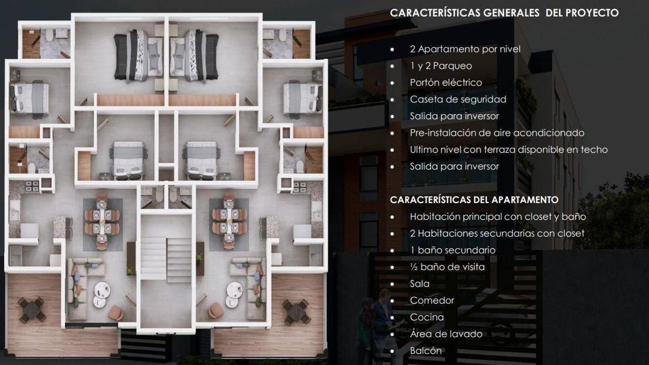 apartamentos - venta de apartamentos en Santo Domingo norte marañon 2 3
