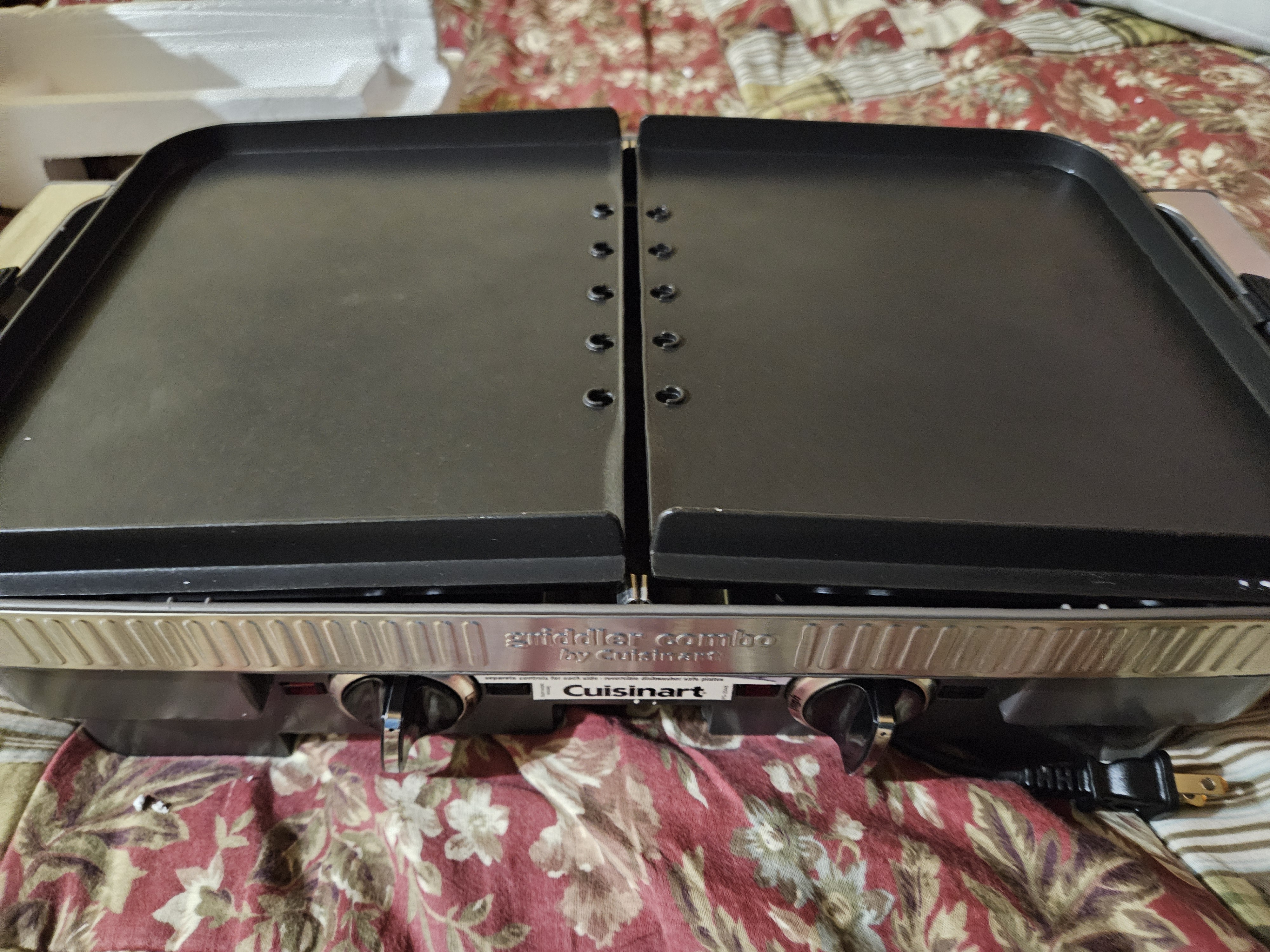 electrodomesticos - Cuisinart GR-55 Griddler Combo de Parrilla/plancha 9
