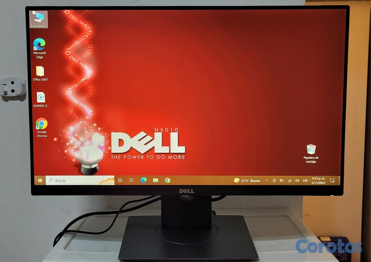 computadoras y laptops - Monitor Dell 24 Pulg Sin Bordes hdmi 76hz 2