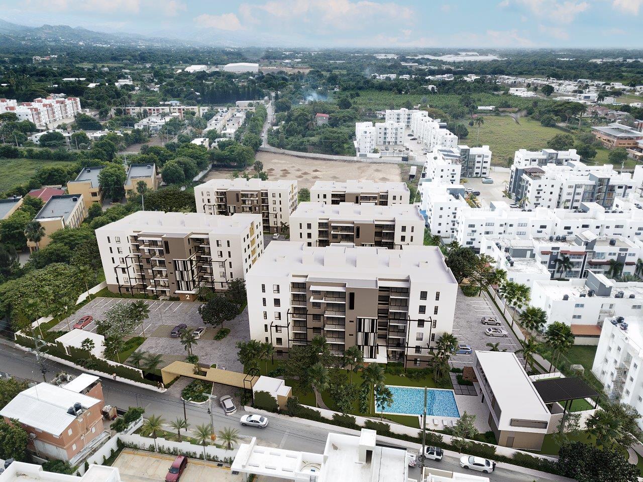 apartamentos - Apartamentos en Venta en Alaia Residences | Rieles de Gurabo, Santiago 1