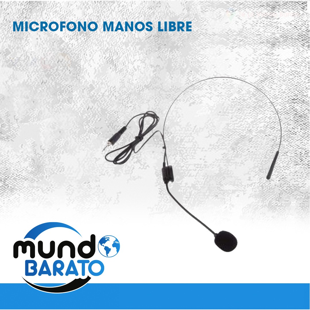 otros electronicos - Microfono Diadema Manos Libres con Plug Cintillo 1